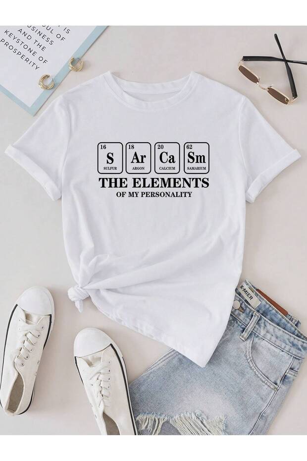 Elements Design Printed Tshirt - 1