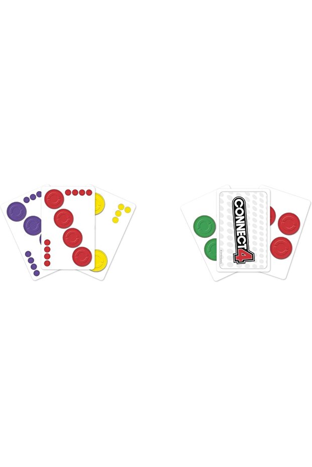 Classic 4-IN-A-Row Game-Now A Fast,Fun Card Game - 4