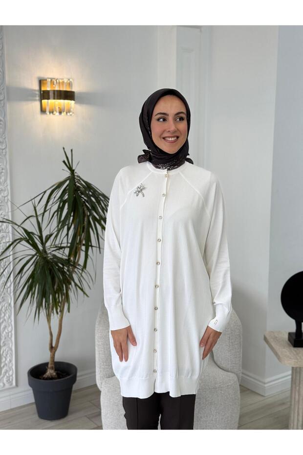 Yusufçuk Hırka Ekru 6283 - 7