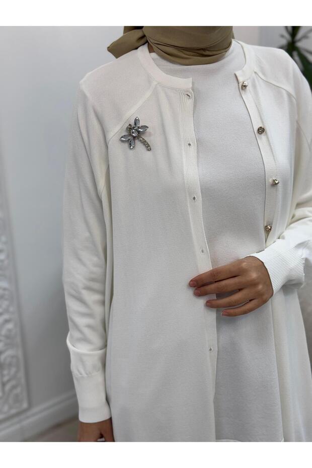Yusufçuk Hırka Ekru 6283 - 5