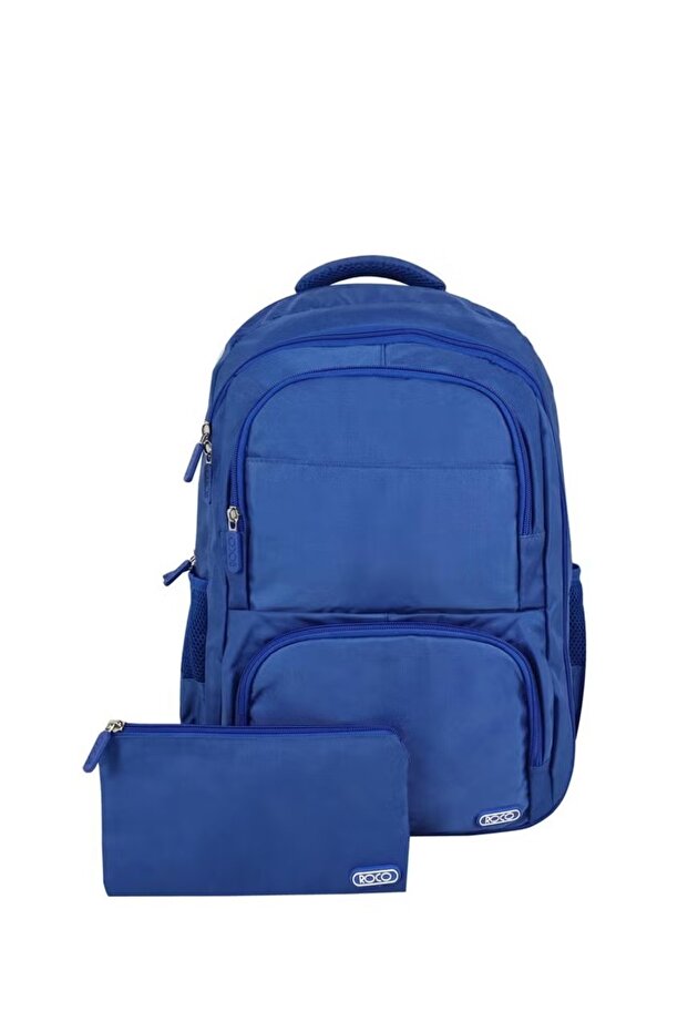 حقيبة ظهر كلاسيكية أساسية مع ملحق - أنيقة وعملية - 1