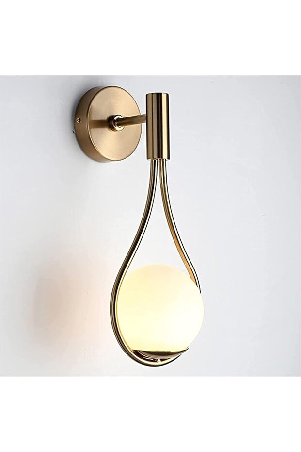Gold Drop Wall Lamp E27 - 2