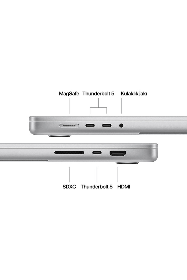 MX2U3TU/A/ MacBook Pro/ M4 Pro İşlemci/ 14 Çekirdek CPU -20 Çekirdek GPU/ 48GB RAM/ 512 - 6