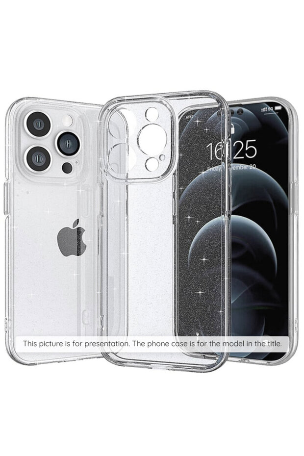 Glitter Case iPhone 17 SparkleSkin, Transparent