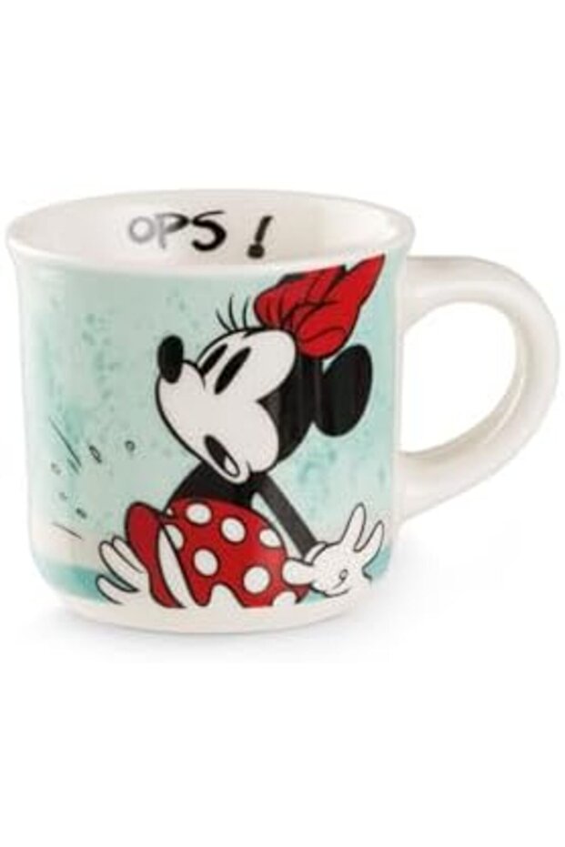 Mini Mug MICKEY I AM & MINNIE I AM – 80ml Espresso Cup | Collectible Mug | New Bone China | M