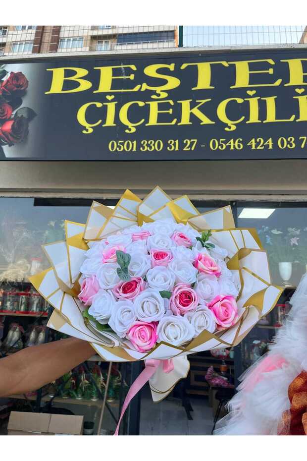 YAPAY GÜL BUKETİ - 4