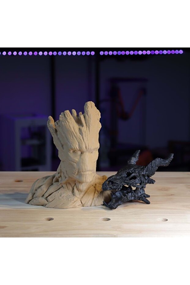 PolyLite LW-PLA Filament Ahşap – Hafif ve Stabil 3D Baskı - 4