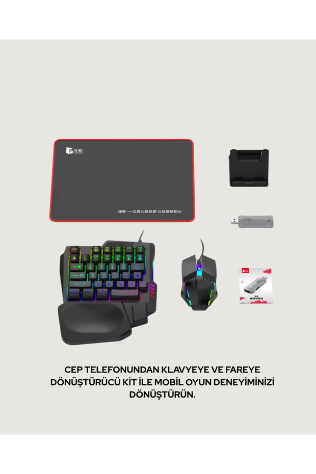 Bluetooth 5.3 Mobil Oyun Kiti – PUBG ve CODM İçin 5 Parça Set - 3