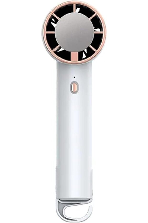 CL02 Portable Handheld Fan, Personal Fan Rechargeable Fan with Cooling Mode Pocket Mini Desk