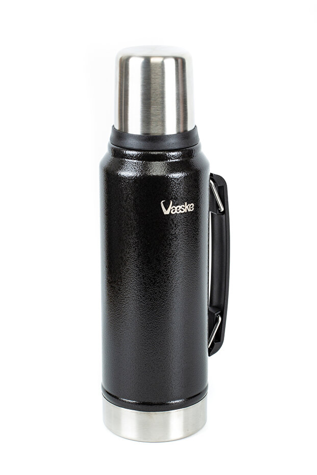 "VAESKE 1300 ML PASLANMAZ ÇELİK BÜYÜK BOY TERMOS - "SICAK & SOĞUK İÇECEK TERMOSU" - 4