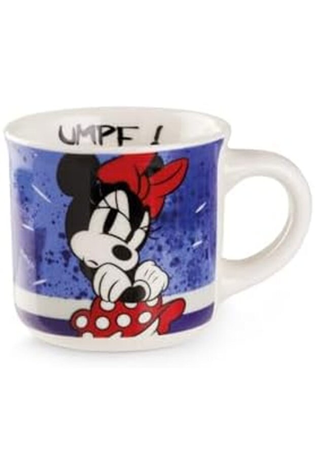 Mini Mug MICKEY I AM & MINNIE I AM – 80ml Espresso Cup | Collectible Mug | New Bone China | M