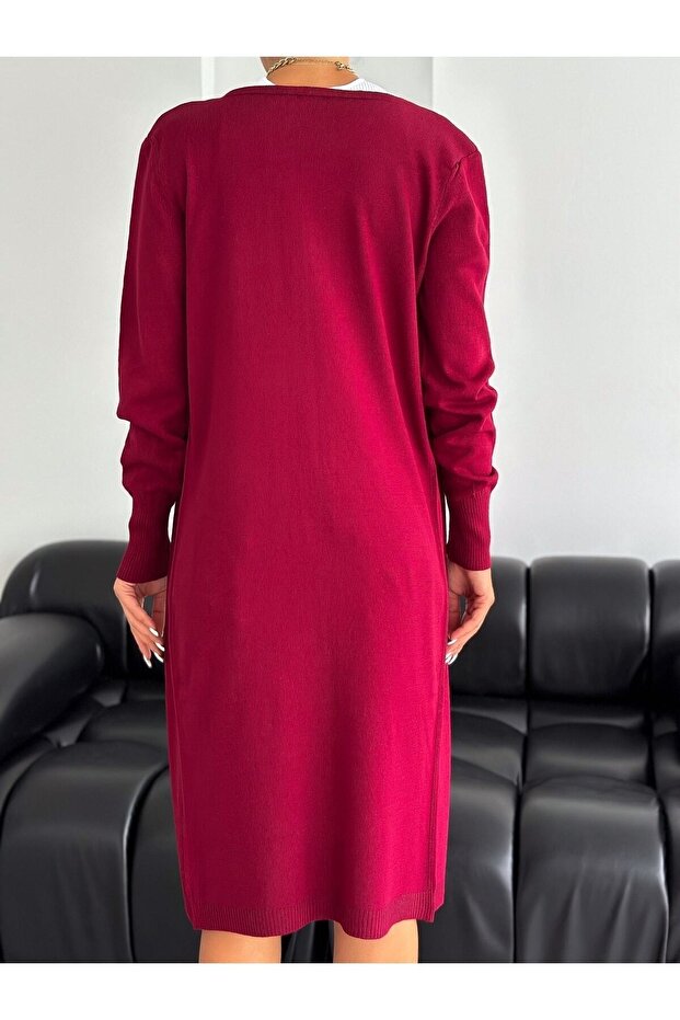 Women's Basic Long Cardigan - 5