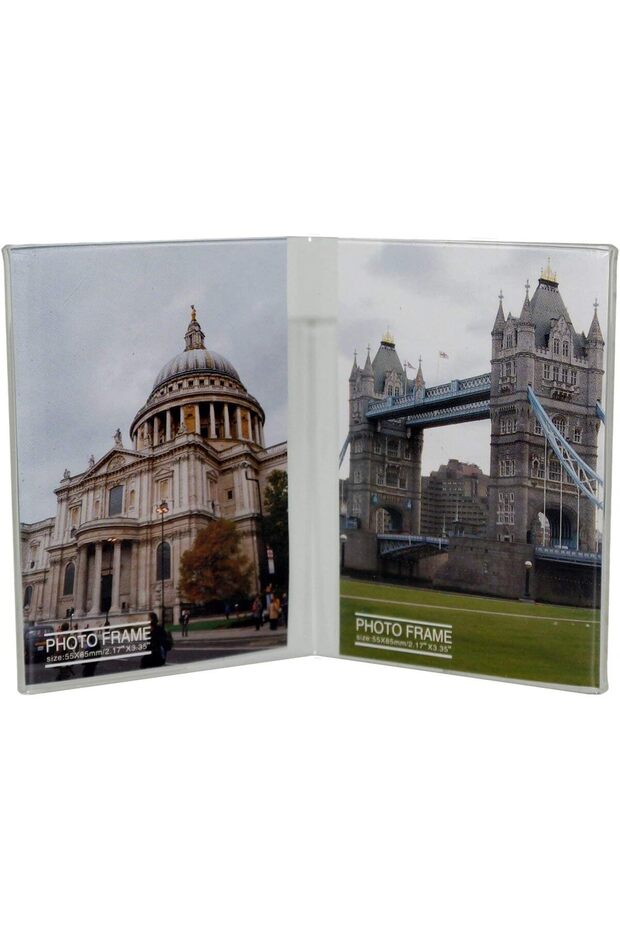 Transparent V Model Photo Frame For Fuji Instax Mini 8 70 7s 90 25 50s Film