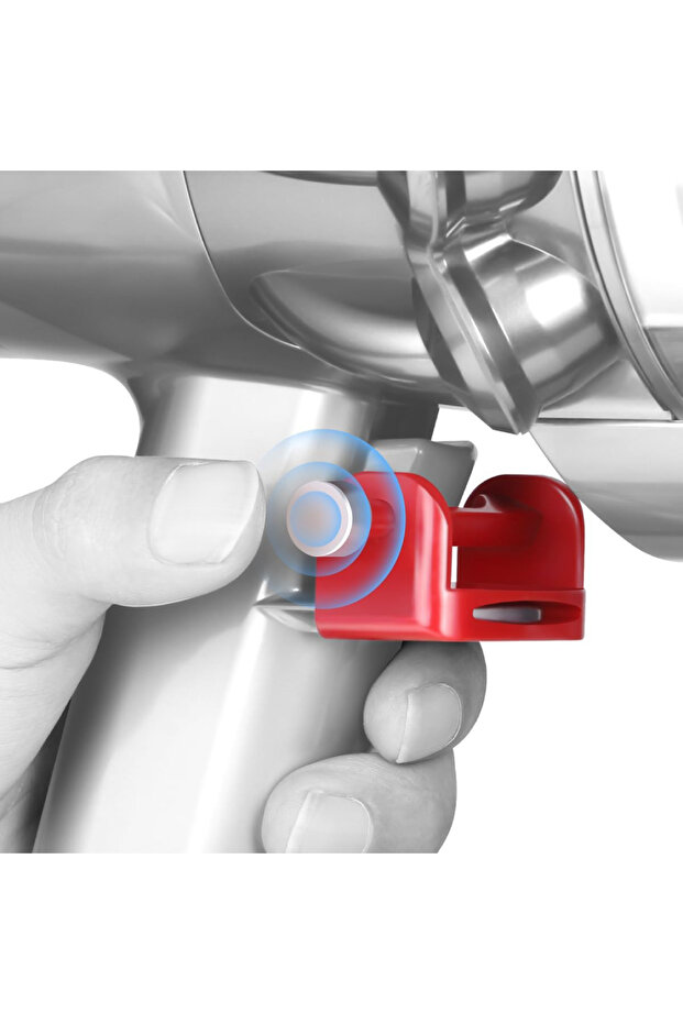 Locking button for DYSON V6 V7 V8 V10, V11, V15 vacuum cleaners with side start trigger - 6
