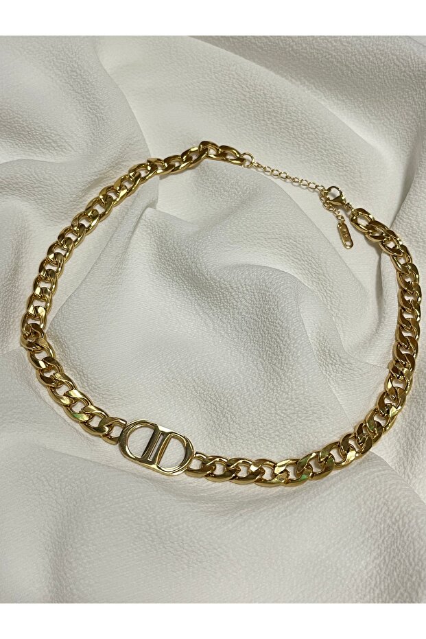 Lucky Store Kalın Zincir Kolye - 5