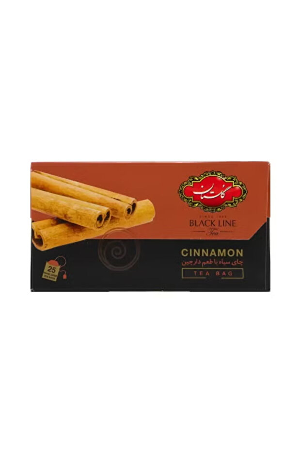Black Line Pure Ceylon Black Tea Bags Injected with True Cinnamon (25s)