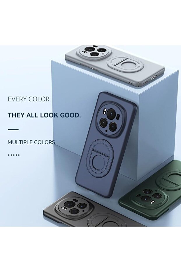 Case Compatible with Polysight 6 Pro - Compatible, Black, with Optional Ring, Camera Bump, New Generation Design - 2