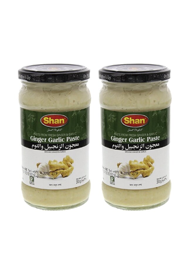 Ginger & Garlic Paste Value Pack 2 x 310 g Fresh, Pure & Ready-to-Use Cooking Essential