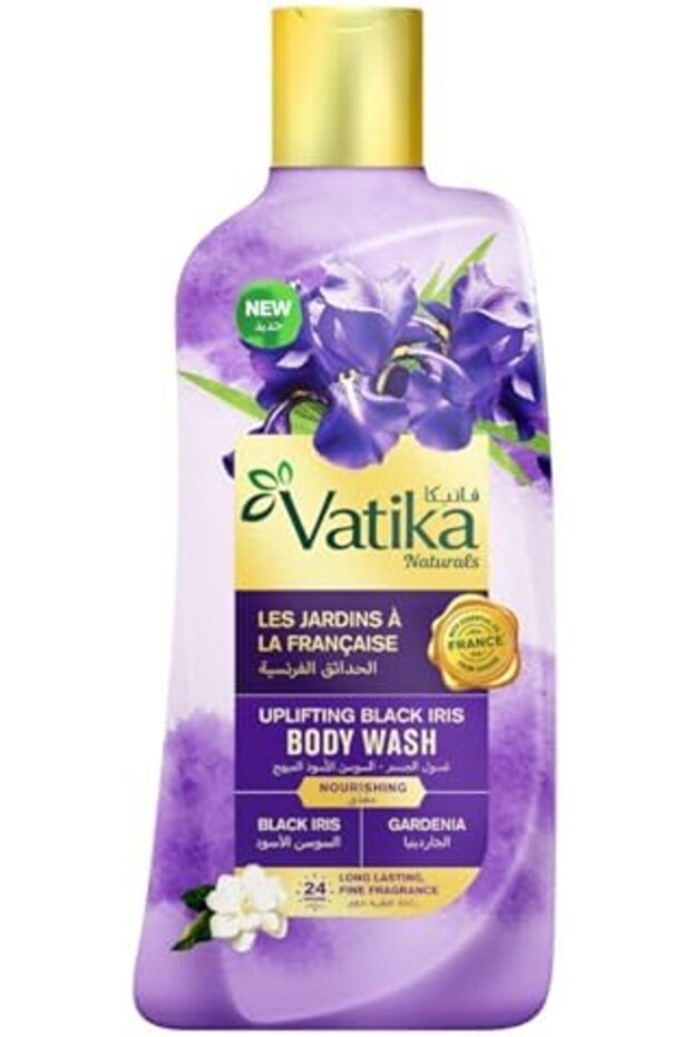 Black Iris Body Wash 500ml | Long-Lasting Fragrance with Essential Oils for Nourished Skin
