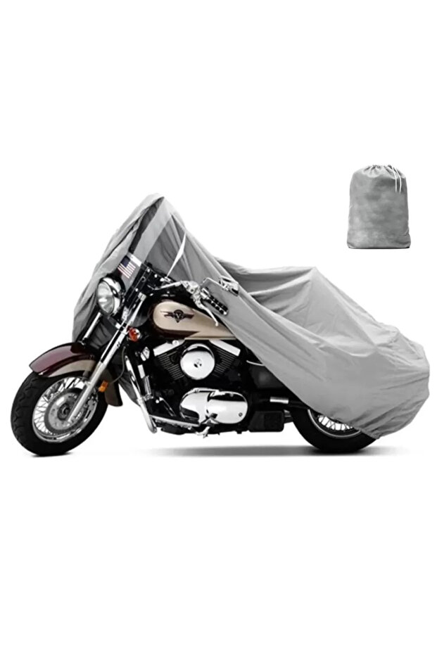 Apachi Xz 250R Rear Bag Compatible (Connection, Lock Compatible) 4 Seasons Protection Gray - 2