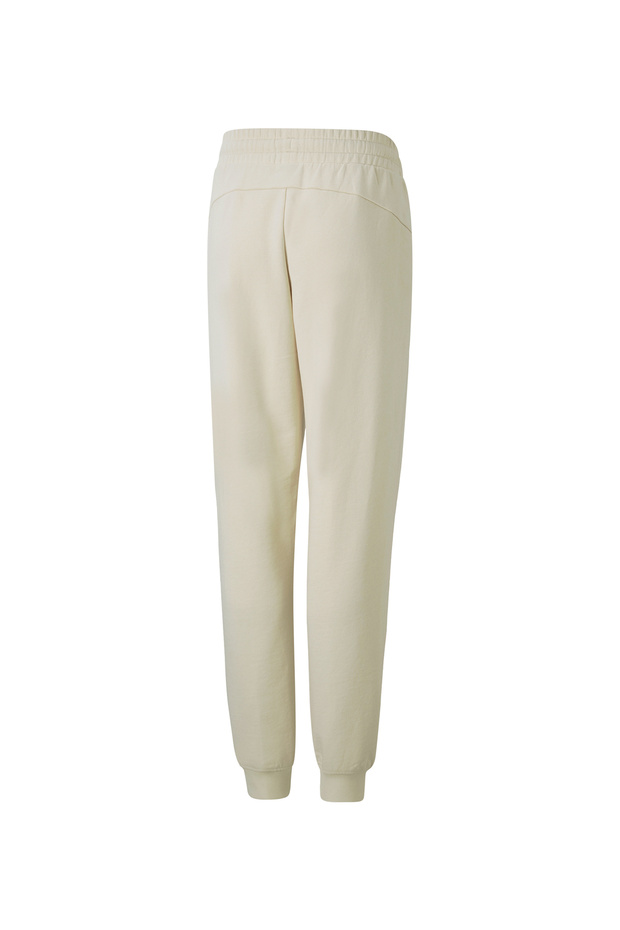 Graphic Drawstring Pants - White - 2