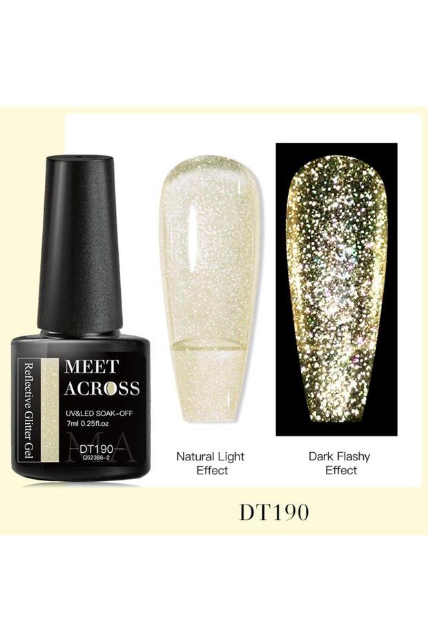 Gel UV, LED Reflective si Glitter Base