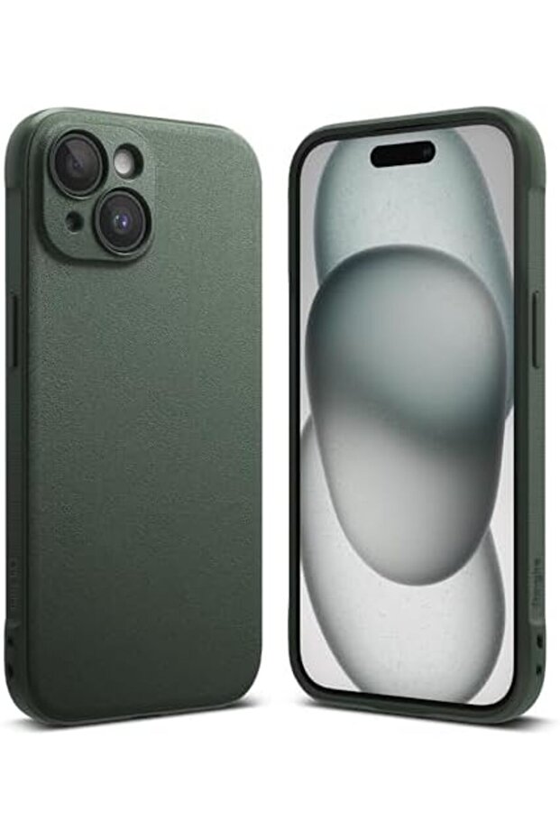 iPhone 15 Plus Case Cover| Onyx Series | Dark Green