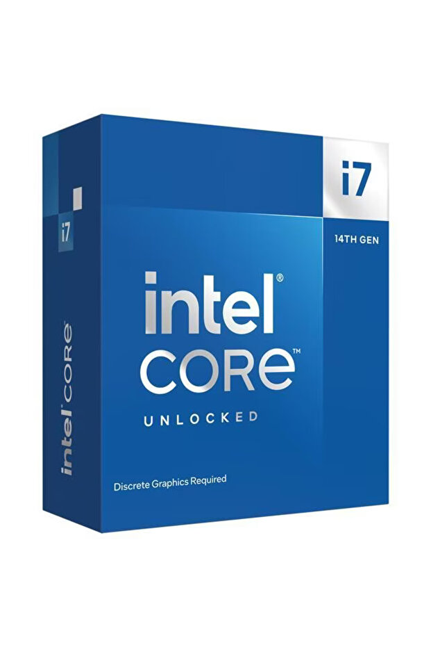 Procesor Intel® Core™ i7-14700KF, turbo až 5,6 GHz, 33 MB RAM, pätica LGA1700, bez integrovanej grafickej karty - 1