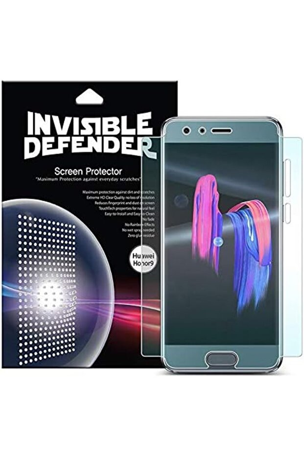 Invisible Defender Full Coverage Hd Clarity Screen Guard For Huawei Honor 9