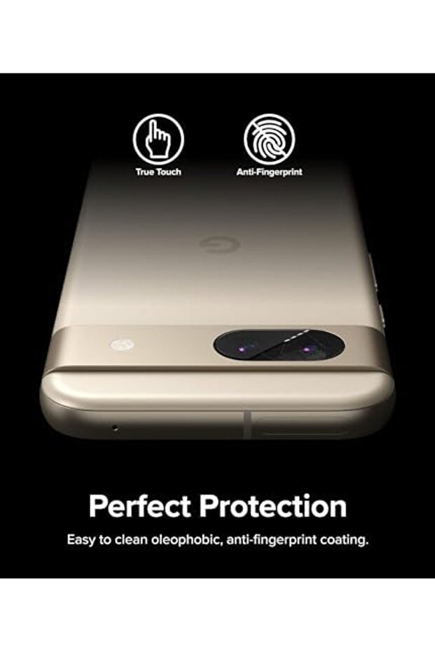 واقي عدسة جوجل بيكسل 8a | زجاج واقي للكاميرا | عبوة من 3 قطع - 8