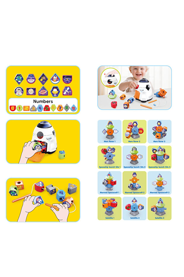 مجموعة بناء سفينة الفضاء السحرية - 6