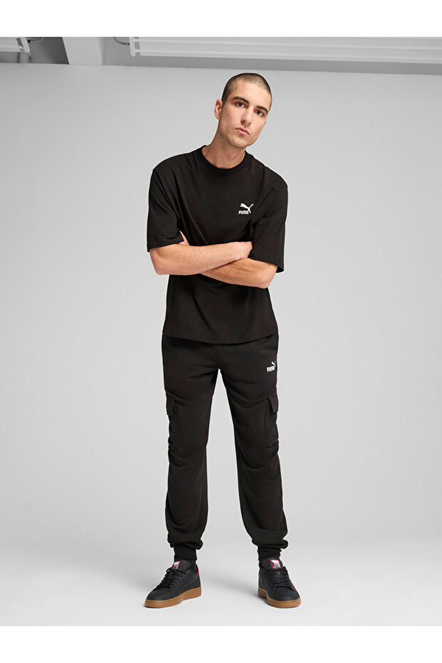 بنطال رياضي ESS No. 1 Logo Sweatpants TR cl - PUMA Bla - 2