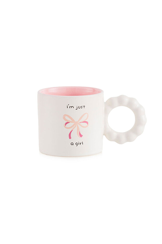Create Your Style from Uzg Store |   Bow Printed Porcelain Mug 260 ml - 1