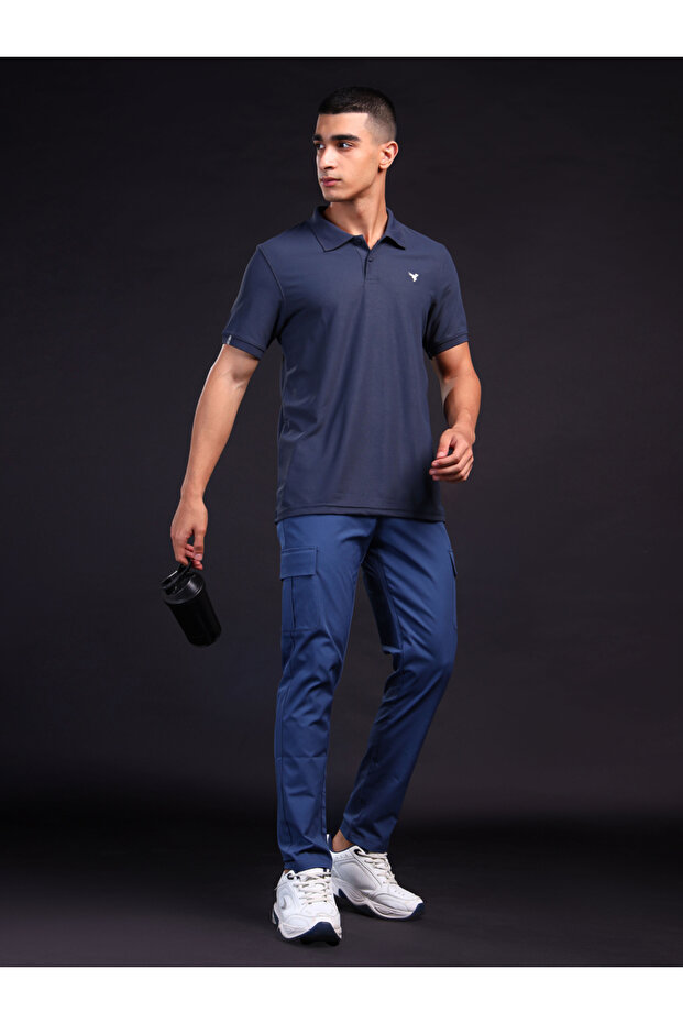 قميص بولو رجالي سادة بقصّة Slim Fit - 5