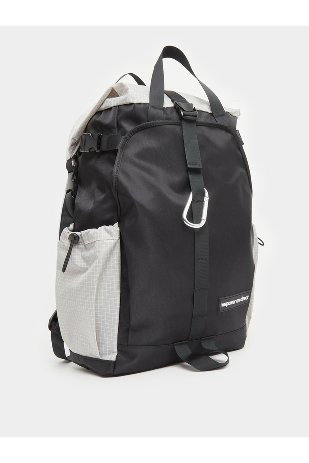 حقيبة ظهر قابلة للطي مع جيب جانبي - 1