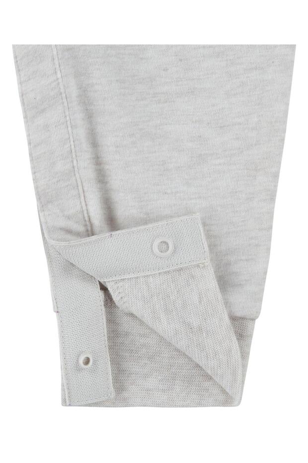 رومبر جرافيكي "افعلها فقط" - رمادي - 4