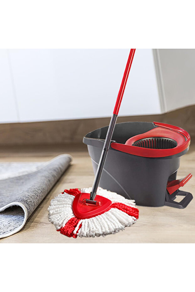 Set of 3 refills, compatible with the Easy Wring/ Turbo/ Ultraspin rotary mop - 6