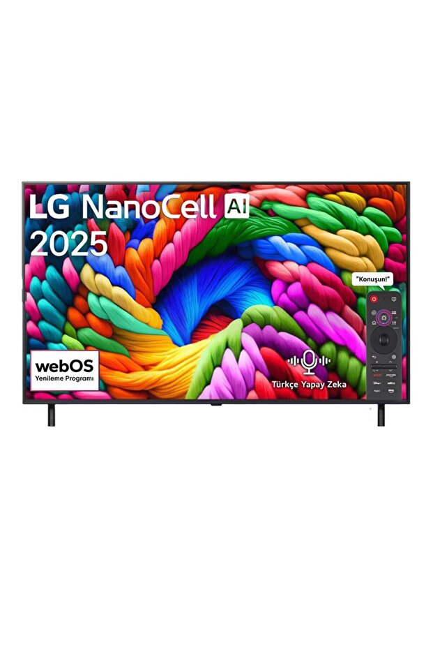 75NANO90A6BZ 75 inç 190 cm UHD 4K Smart TV AI Sihirli Kumanda webOS25,Uydu Al - 1
