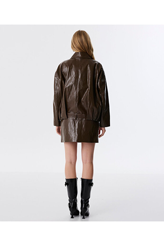 DERİ GÖRÜNÜMLÜ MONT - 6