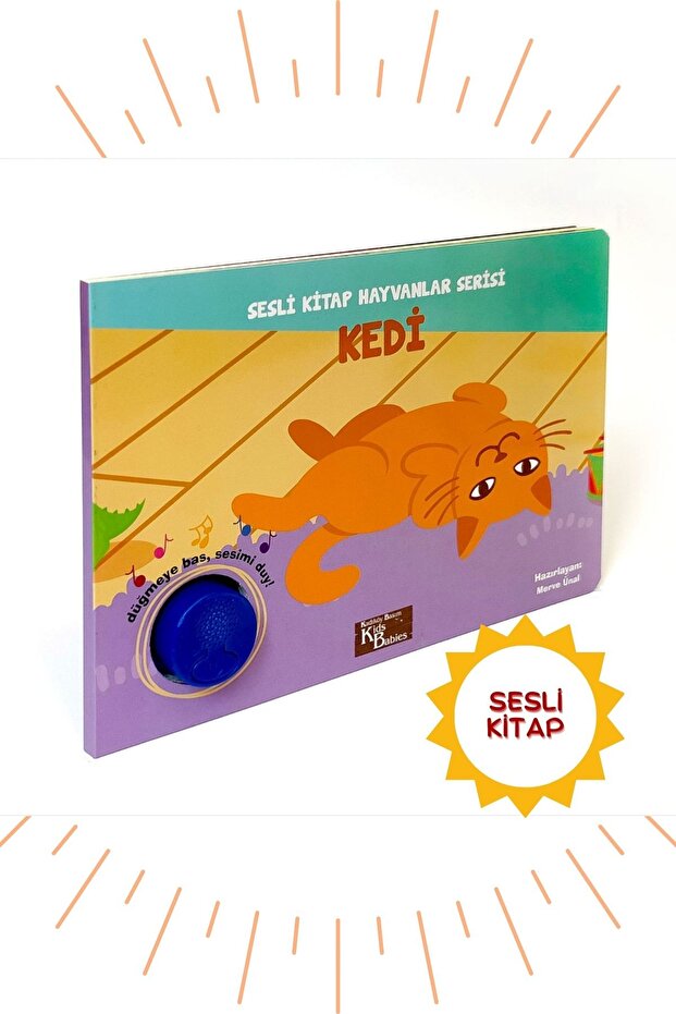 Kids Babies SESLİ KİTAP KEDİ
