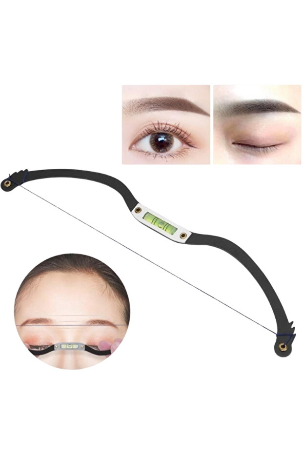 مكياج دائم، ميكروبليدينج، علامات الحواجب ومسطرة قياس، نموذج القوس مع مقياس - 3