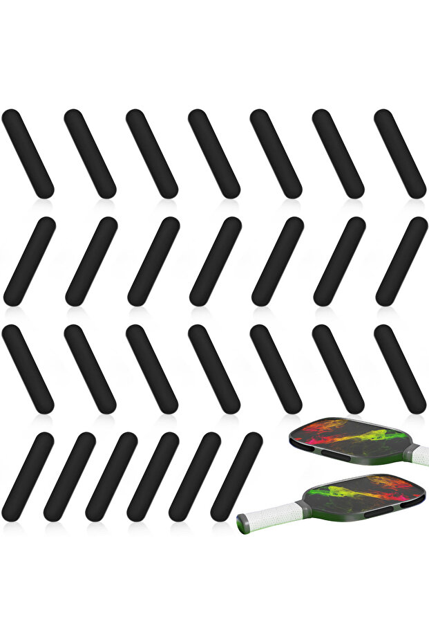 30pcs 30Pcs Pickleball Lead Tape Weighted Flexible Adhesive Tape Bars Reusable Paddle Edge Guard Inc