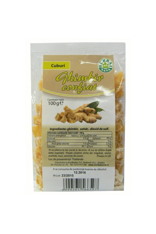 Candied Ginger 100g - 1
