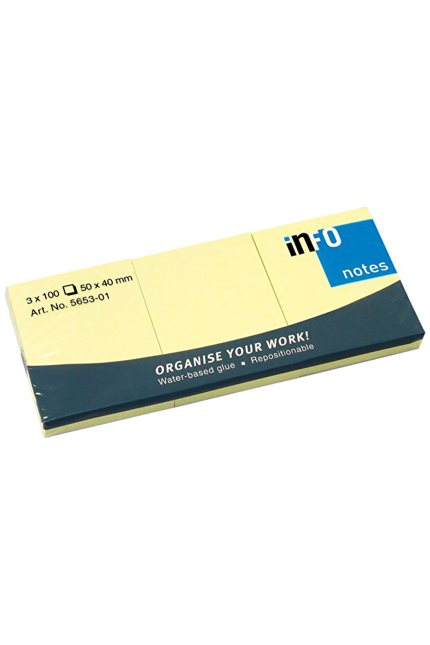 Set Notes adeziv Yellow - 1