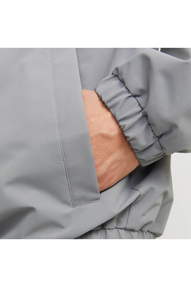 Jack&Jones Legacy Light Hood Erkek Gri Kapüşonlu Ceket - 3