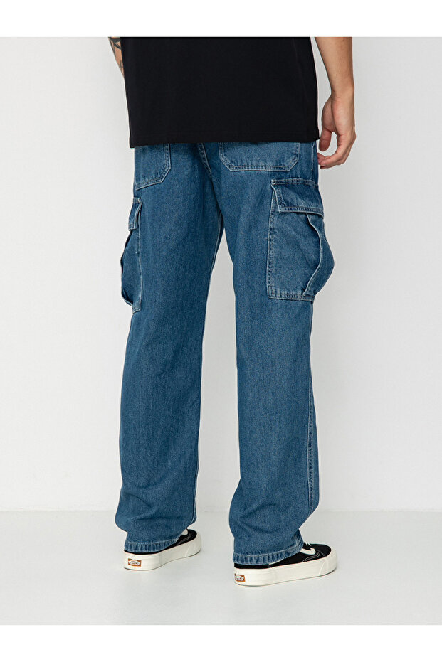 Service Cargo Loose Denim Pant - 2