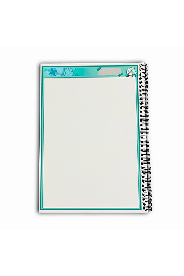 Genshin Impact Faruzan Unlined A4 School Notebook 72 Sheets Model 1 - 6