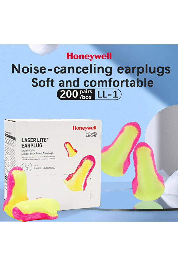 10pairs Honeywell Noise-isolating earplugs Noise protection Study Work Sleep Industrial Ultra noise-