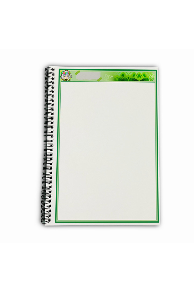 Genshin Impact Nahida Unlined A4 School Notebook 72 Sheets Model 1 - 5