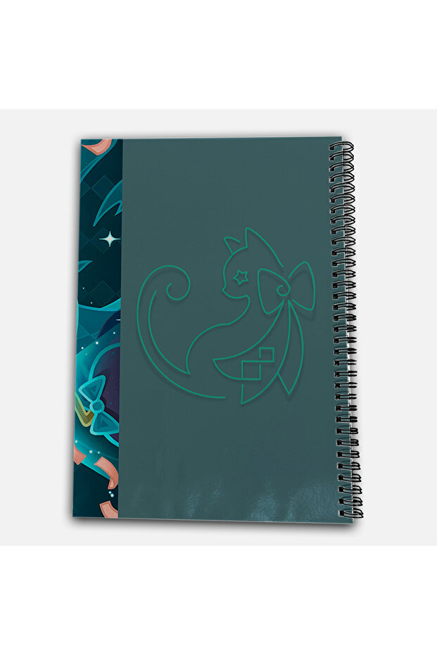 Genshin Impact Lynette Unlined A4 School Notebook 72 Sheets Model 2 - 3